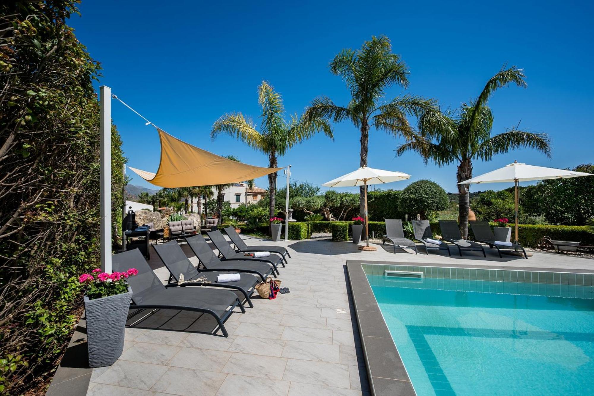 Moresca Exclusive Villa - Pool & Spa Castellammare del Golfo Eksteriør billede